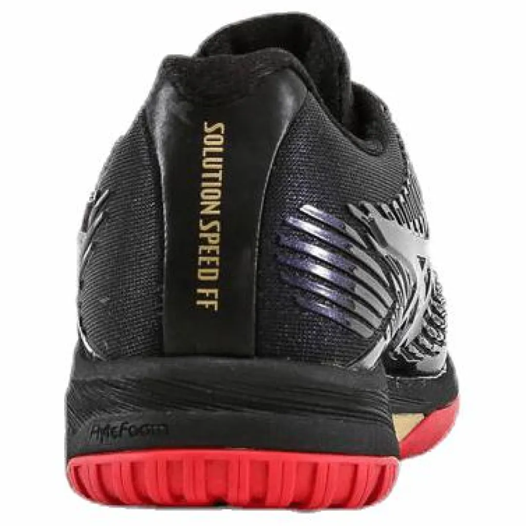 ASICS Solution Speed FF L.E. W Black/Gold* Racketsporter|Träningsskor