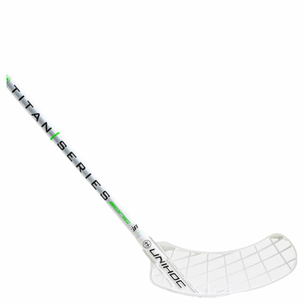 Unihoc Sonic Titan STL 96 cm Flex 29 White/Green* Inomhussporter