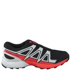 Salomon Speedcross Cswp J Black/lunar Rock/cherry To*Barn Löpning|Löparskor