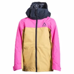 ColourWear Split Jacket Youth Pink/Beige*Barn Alpint|Jackor