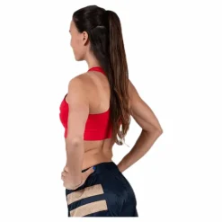 Tommy Hilfiger Sport Sports Bra Logo Medium Red* Sport-Bh:Ar|Träning