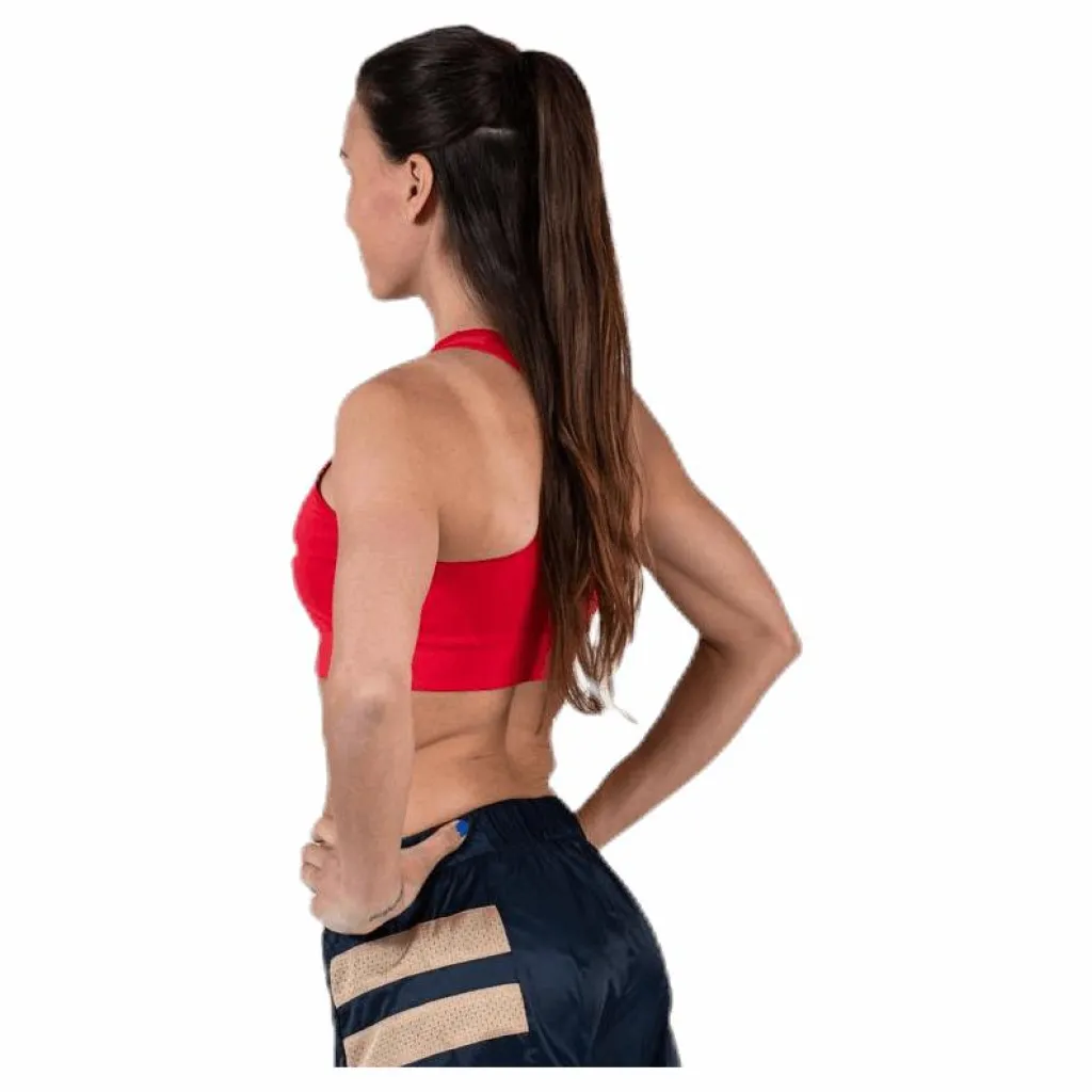 Tommy Hilfiger Sport Sports Bra Logo Medium Red* Sport-Bh:Ar|Träning