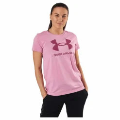 Under Armour Sportstyle Graphic SS Pink* Träning|T-Shirts