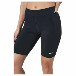 Nike Sportswear Essential Women's Mid-Rise Bike Shorts BLACK/WHITE* Yoga|Tights