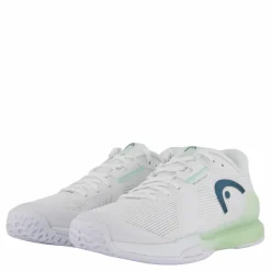 Head Sprint Pro 4.0 Women White/lightgreen* Racketsporter|Träningsskor