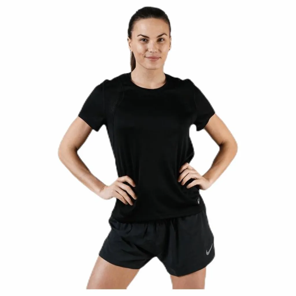 Nike SS Run Top Black* T-Shirts|Löpning