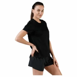 Nike SS Run Top Black* T-Shirts|Löpning