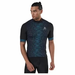 Odlo Stand-Up Collar Zeroweight Ceramicool Black* Cykling|T-Shirts