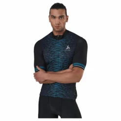 Odlo Stand-Up Collar Zeroweight Ceramicool Black* Cykling|T-Shirts