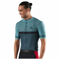 Odlo Stand-up collar Zeroweight Patterned* Cykling|T-Shirts