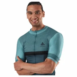 Odlo Stand-up collar Zeroweight Patterned* Cykling|T-Shirts