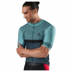 Odlo Stand-up collar Zeroweight Patterned* Cykling|T-Shirts