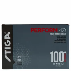 Stiga 3-star Perform 100-pack White* Racket Och Bollar|Racketsporter