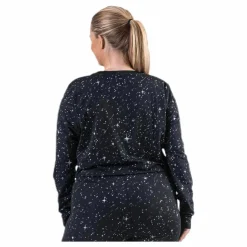 Nike Starry Night MTLC Top Plus Black/Grey* T-Shirts|Träning
