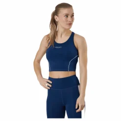 Björn Borg Sthlm Cropped Tank Blue* Linnen|Träning