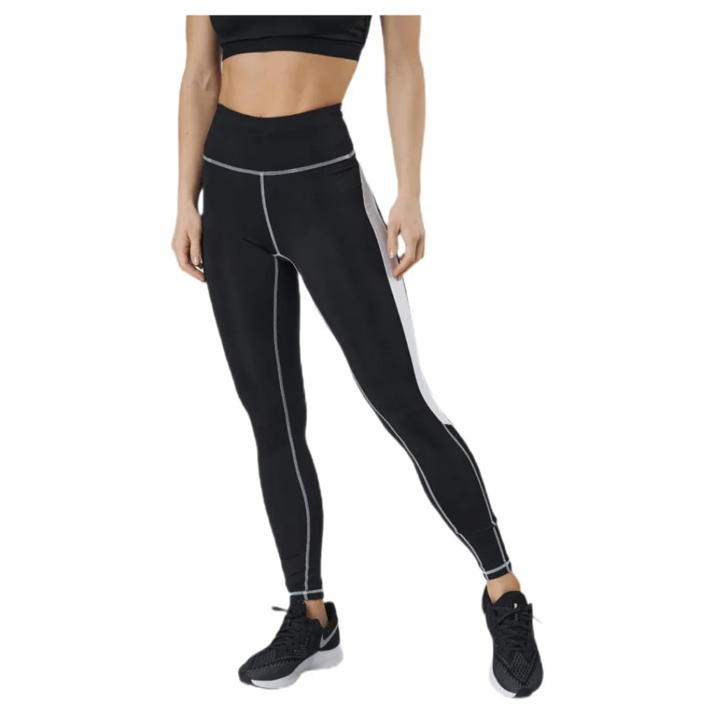 Björn Borg Sthlm High Waist Mesh Stri Black* Tights|Träning