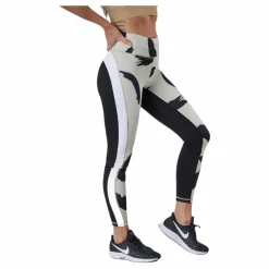 Björn Borg Sthlm High Waist Stripe Patterned* Tights|Träning