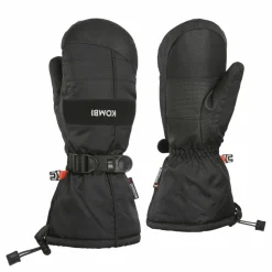 Kombi Storm Jr Mitt Down Wool Black*Barn Alpint|Mössor Och Handskar