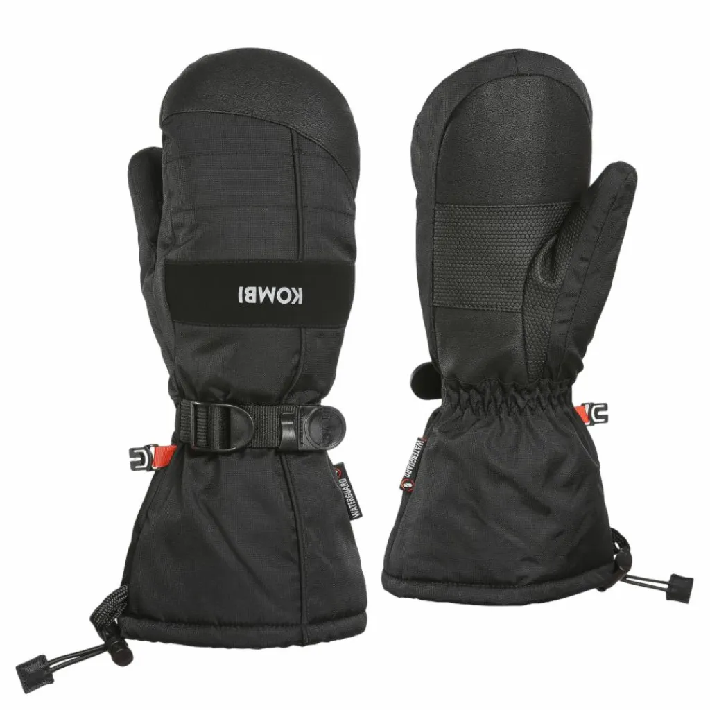 Kombi Storm Jr Mitt Down Wool Black*Barn Alpint|Mössor Och Handskar