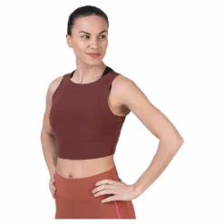 Nike STR Woven Tank Brown/Black* Linnen|Träning