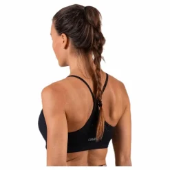 Casall Strappy Sports Bra Black* Sport-Bh:Ar|Träning