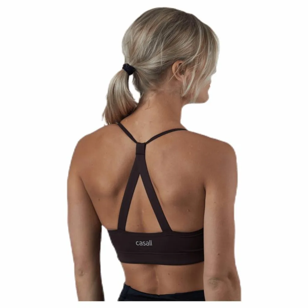 Casall Strappy Sports Bra Brown* Sport-Bh:Ar|Träning