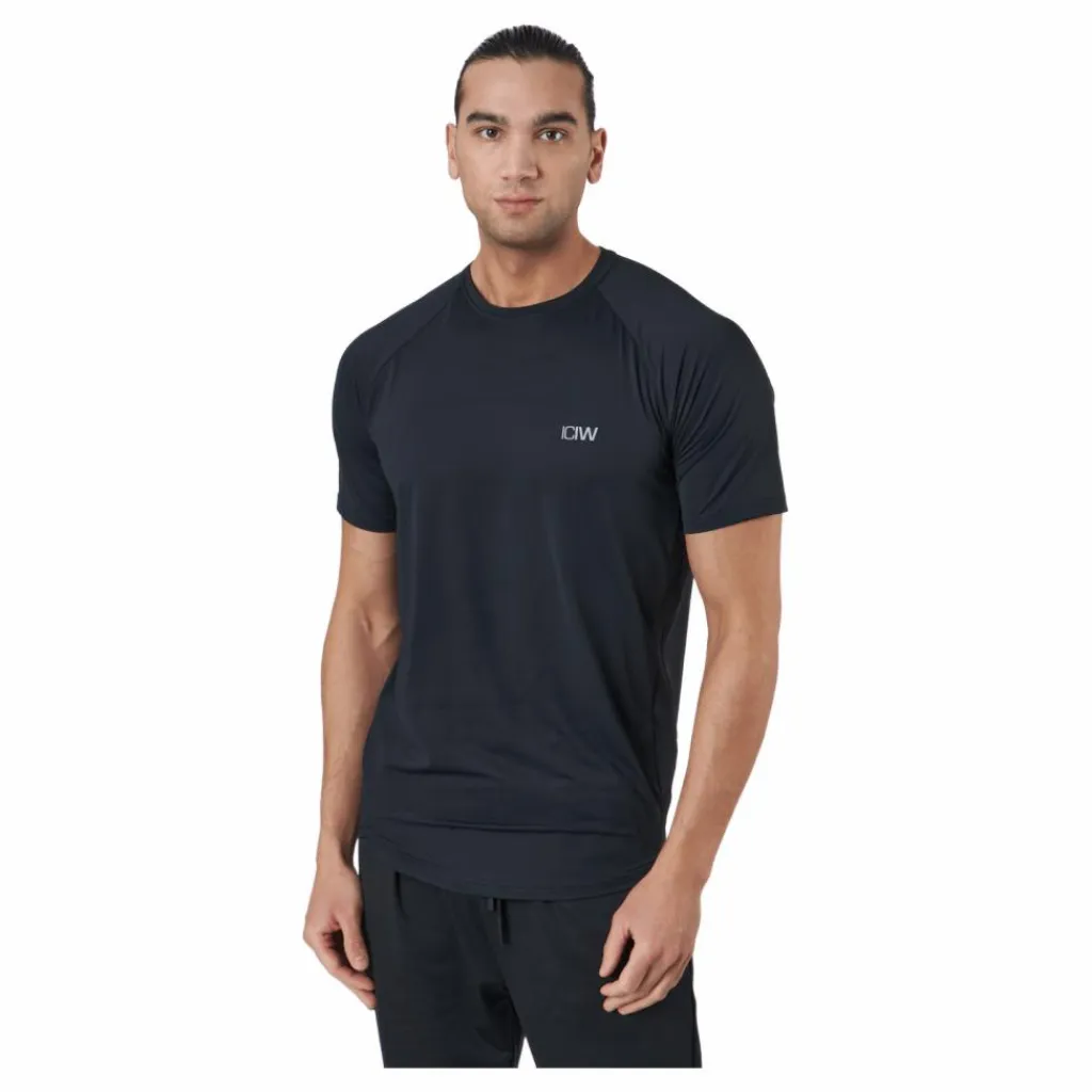 ICANIWILL Stride T-shirt Men Black* T-Shirts|Träning