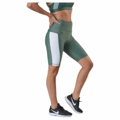 Björn Borg Stripe Bike Shorts Green* Tights|Träning