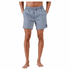 Speedo Stripe Leisure 16" Watershort Blue/White* Simning|Badkläder