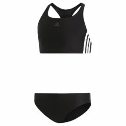 adidas 3-Stripes Bikini Black*Barn Simning|Badkläder