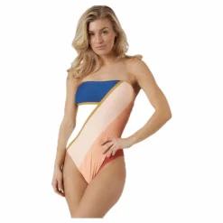 Rip Curl Sunsetters Block Swimsuit Pink* Simning|Badkläder