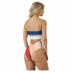 Rip Curl Sunsetters Block Swimsuit Pink* Simning|Badkläder