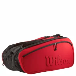 Wilson Super Tour 15pk Clash V2.0 Black/red* Racketsporter|Väskor Och Ryggsäckar