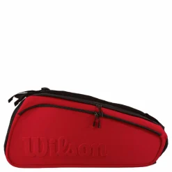 Wilson Super Tour 6pk Clash V2.0 Black/red* Racketsporter