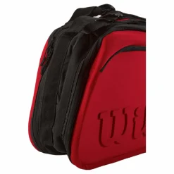 Wilson Super Tour 6pk Clash V2.0 Black/red* Racketsporter