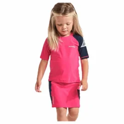 Didriksons Surf Kids SS UV Top Pink*Barn Simning|Badkläder