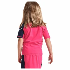 Didriksons Surf Kids SS UV Top Pink*Barn Simning|Badkläder