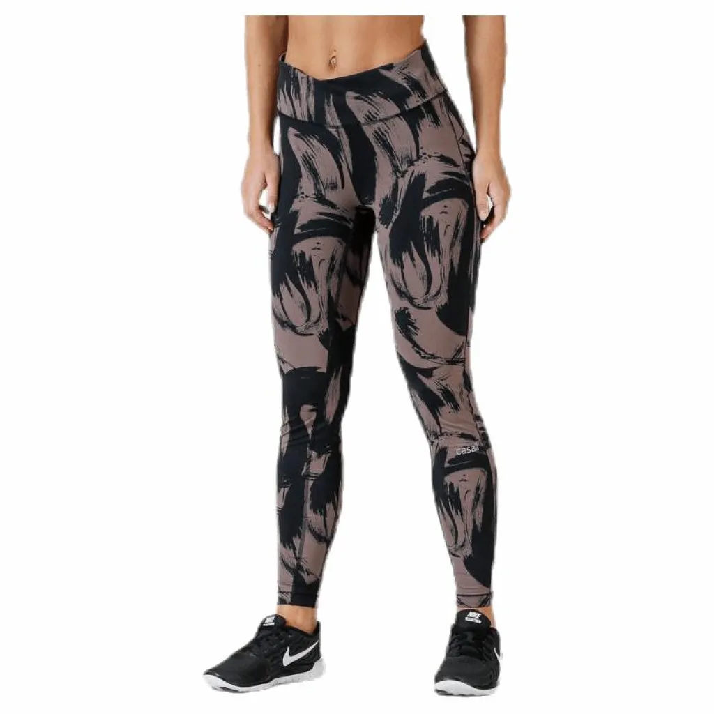 Casall Sweeping 7/8 Tights Patterned* Tights|Träning
