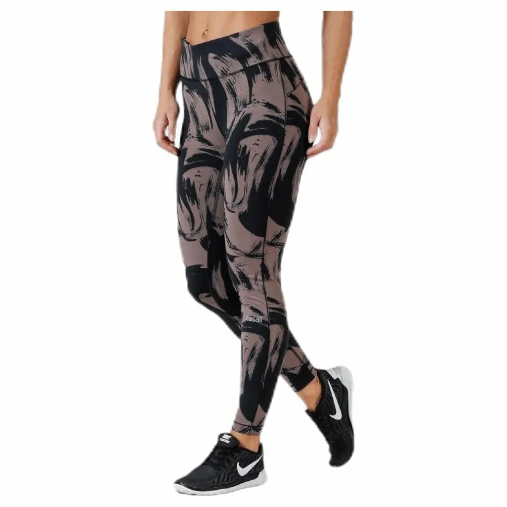 Casall Sweeping 7/8 Tights Patterned* Tights|Träning