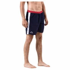 Kappa Swim Shorts, Logo Birtec Blue/White/Red* Simning|Badkläder