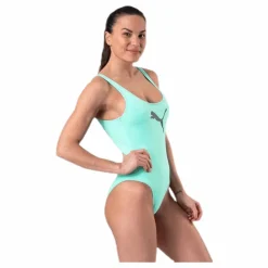 Puma Swimsuit Green* Simning|Badkläder