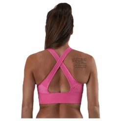 Nike Swoosh Air Bra Print Pink/Black* Sport-Bh:Ar|Träning