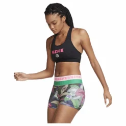 Nike Swoosh Icon Clach Band Bra Pink/Black* Sport-Bh:Ar|Träning
