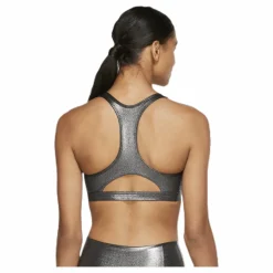 Nike Swoosh Icon Clash Bra Black/* Sport-Bh:Ar|Träning