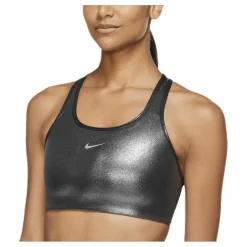Nike Swoosh Icon Clash Bra Black/* Sport-Bh:Ar|Träning