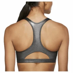 Nike Swoosh Icon Clash Bra Black/* Sport-Bh:Ar|Träning
