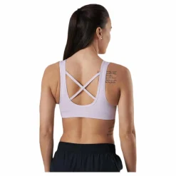 Nike Swoosh Icon Clash Strappy Purple* Sport-Bh:Ar|Träning