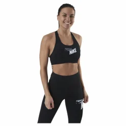Nike Swoosh Logo Bra Pad Black/Grey* Löpning|Träning