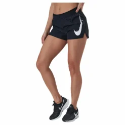 Nike Swoosh Run Shorts White/Black* Löpning|Shorts
