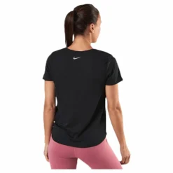 Nike Swoosh Run SS Black/Silver* T-Shirts|Löpning